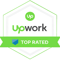 Upwork Top Rated badge
