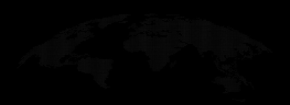 World map showing global reach
