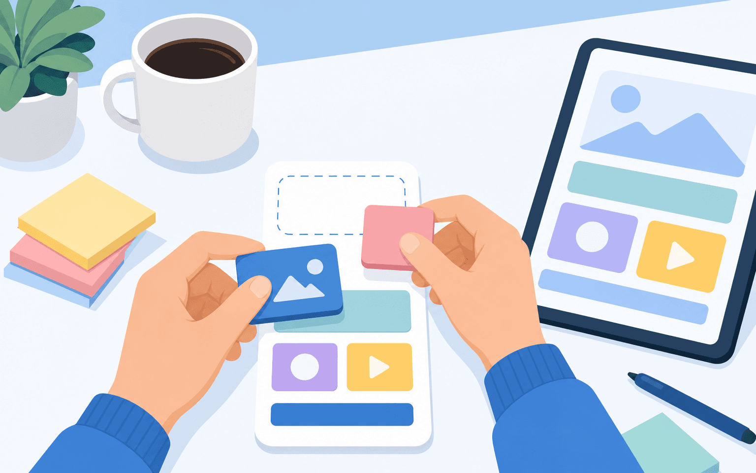 SAAS MVP — illustration for an article on SAAS