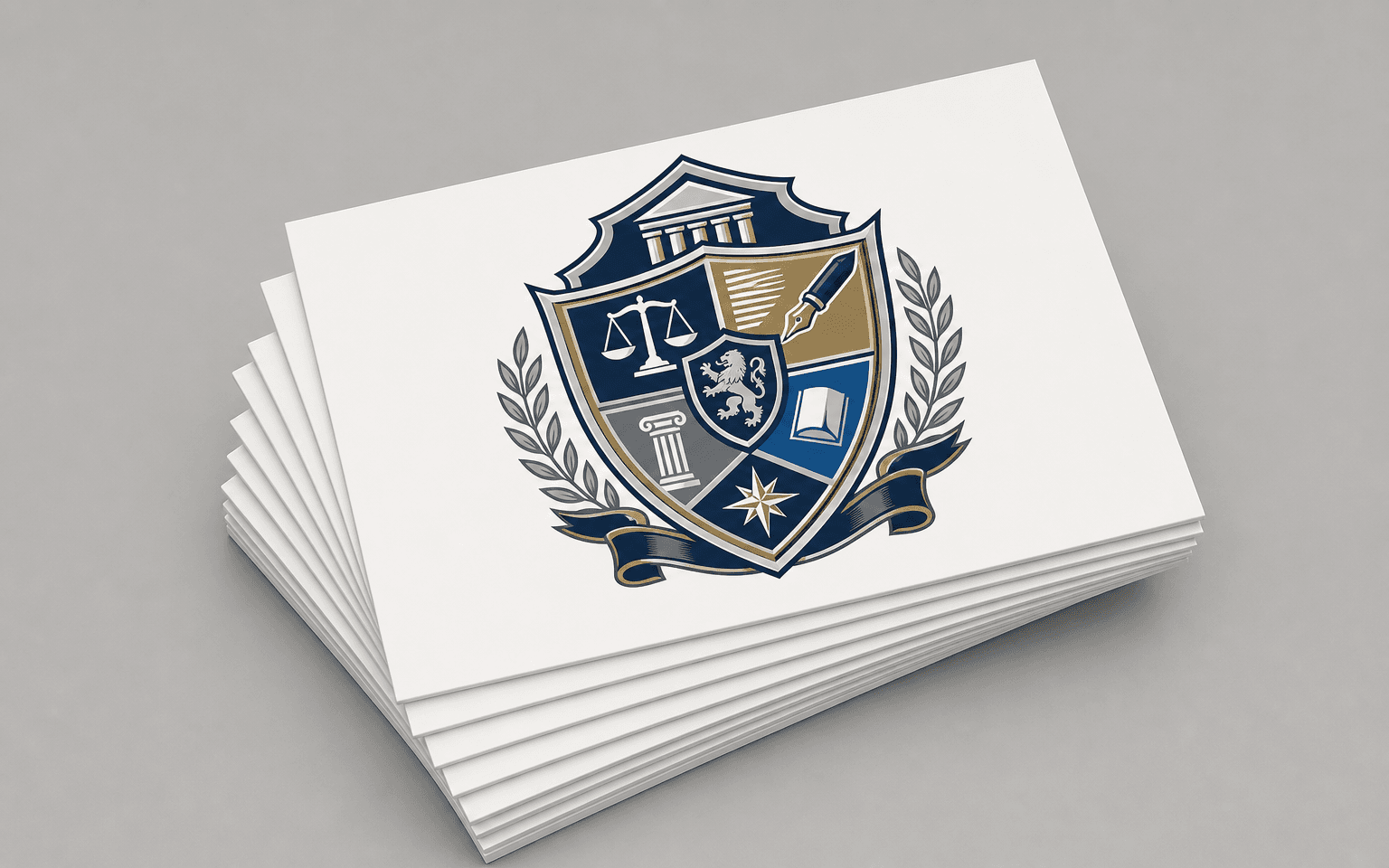 Law Firm Branding Local SEO — illustration for an article on law firm logo design mistakes