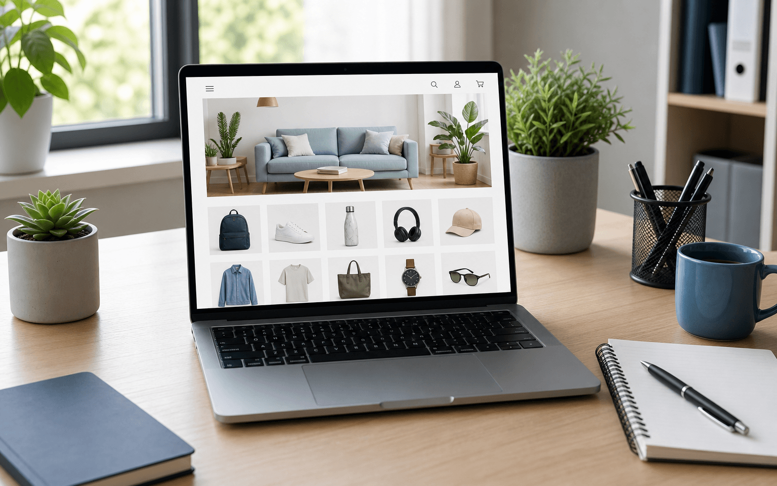Ecommerce Website Redesign — illustration for an article on ecommerce website case study