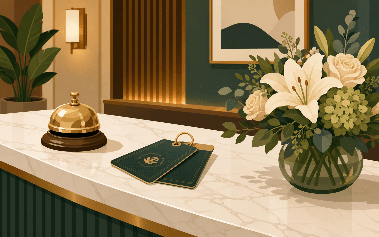 Branding Travel — illustration for an article on travel and hospitality visual branding