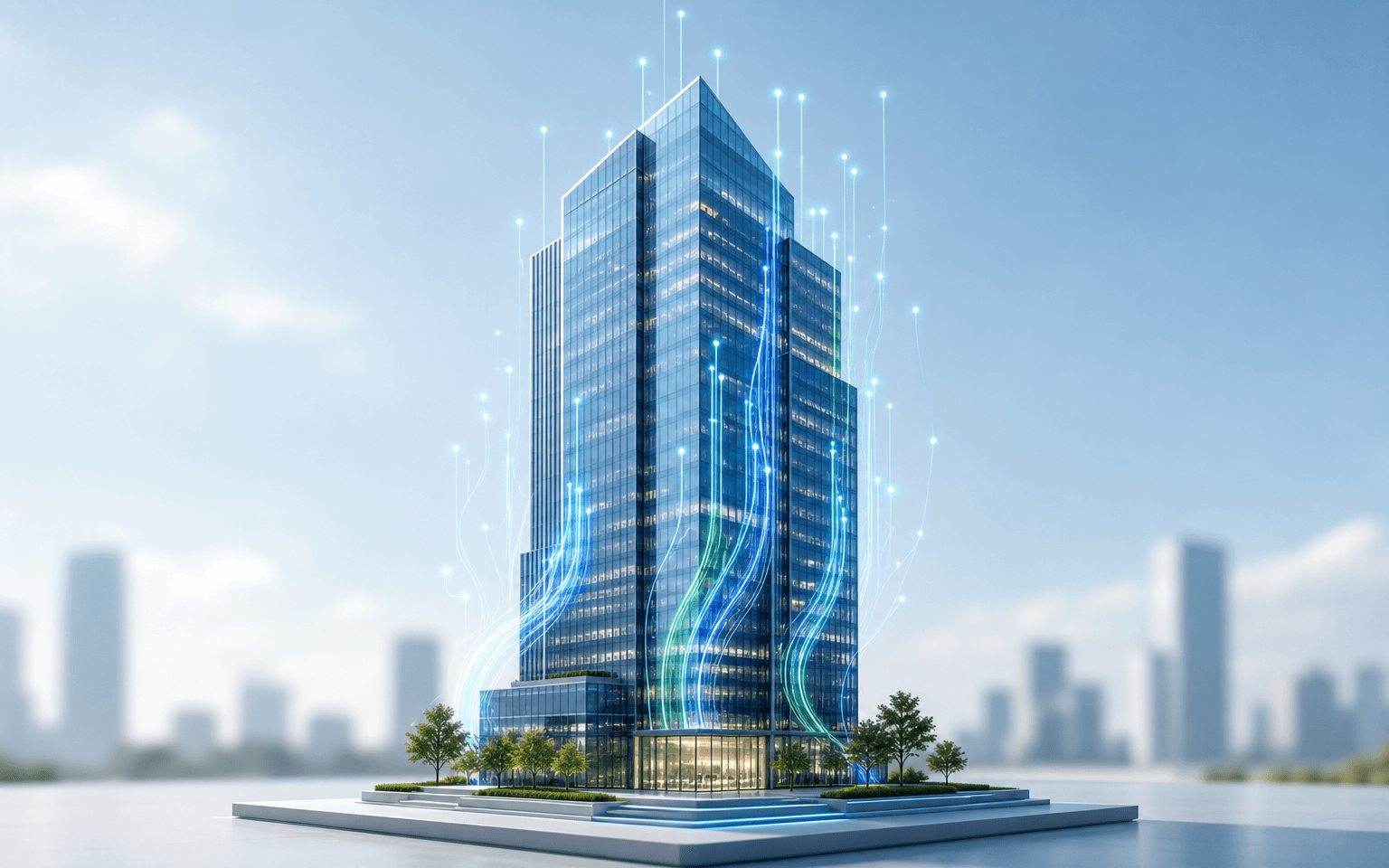Proptech Real Estate — illustration for an article on real estate saas scaling