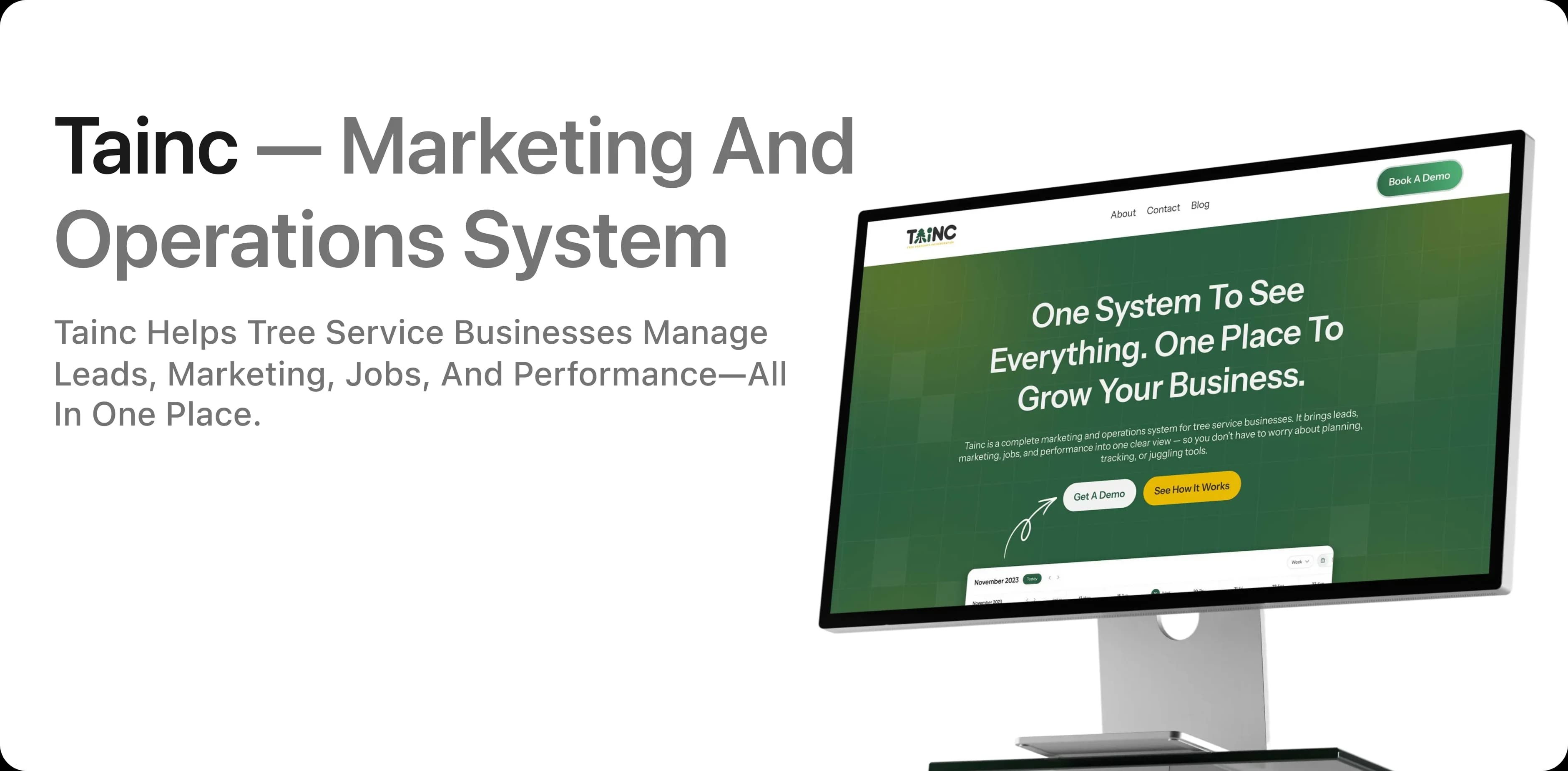 All-in-One Growth Platform for Tree Service Businesses